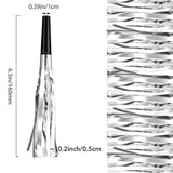 24pcs Silver Glitter New Year Party Blowers Noise Makers 2026 Supplies