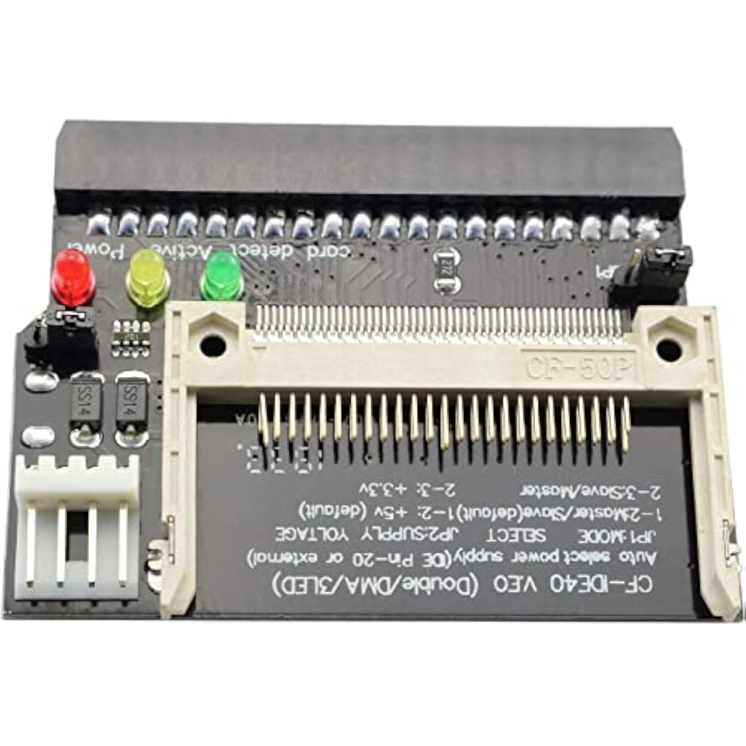 Cf To 40-Pin Ide Adapter Compact Flash Cf To Ide Bootable Converter