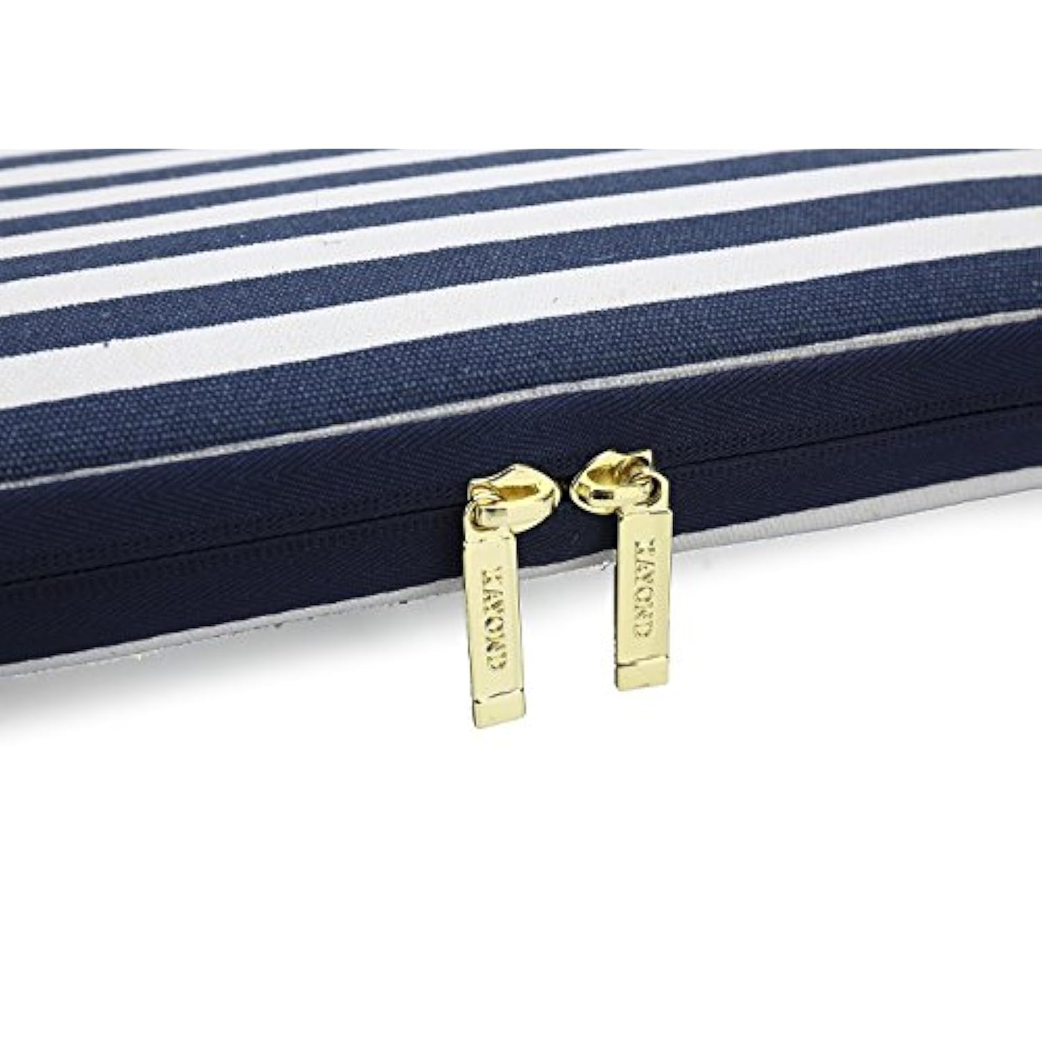 Kayond Canvas Water-Resistant 13 inch Laptop Sleeve -13 inch 13.3 inch Laptop case,12.9 inch Tablet Case Compatible MacBook(13-13.3 inches, Breton Stripe)