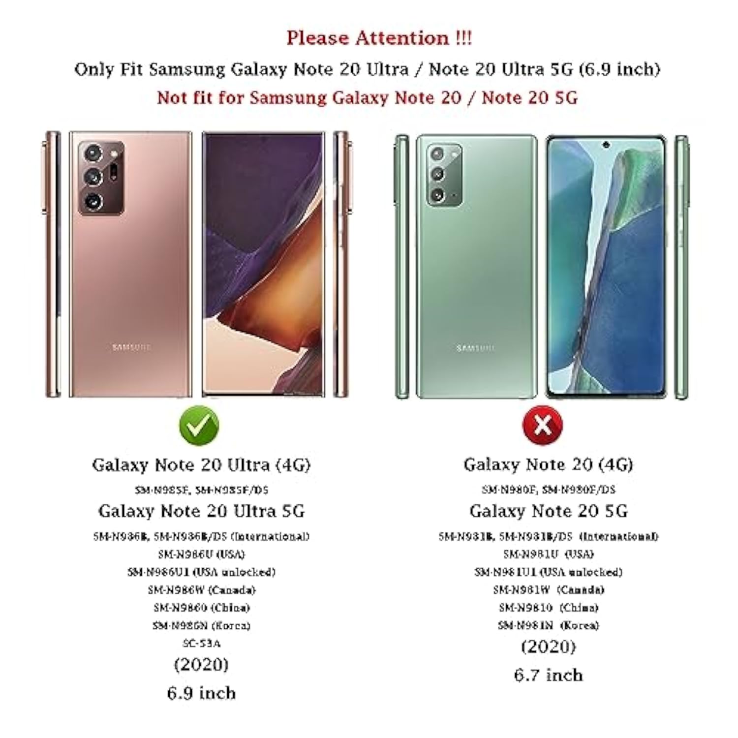 For Samsung Galaxy Note 20 Ultra Case With Camera Lens Cover Hd Screen Protector, Military-Grade Drop Tested Magnetic Ring Holder Kickstand Protective Phone Case For Galaxy Note 20 Ultra 5G (Navy)