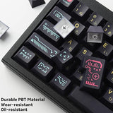 Pbt Keycaps 149 Keys Awaken Cyberpunk Keycaps Cherry Profile Dye-Sublimation C