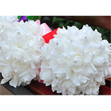 Wedding Bouquets For Bride, Wedding Bouquet Bridesmaid?Bridesmaid Holding Flowers For Wedding Decoration (White+White)
