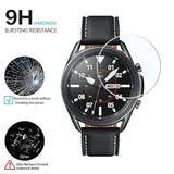 Tempered Glass Protector For Samsung Galaxy Watch3 (45Mm)-Anti-Fingerprint, Anti-Scratch,2.5D 9H Hardness [4 Pack] Hd Screen Protector Compatible With Samsung Galaxy Watch3 (45Mm)
