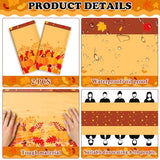 Thanksgiving Window Clings Stickers Decor, Fall Pumpkin Turkey Decorations