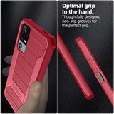 Phone Case for Jitterbug Smart 4, Slim Industrial Strength Protective Grip Case with Reinforced Technology for TCL 40XL / Lively Jitterbug Smart4