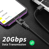 Usb C Adapter 20Gbps, Usb C Extension Adapter Male To Female, Usb C Extender A