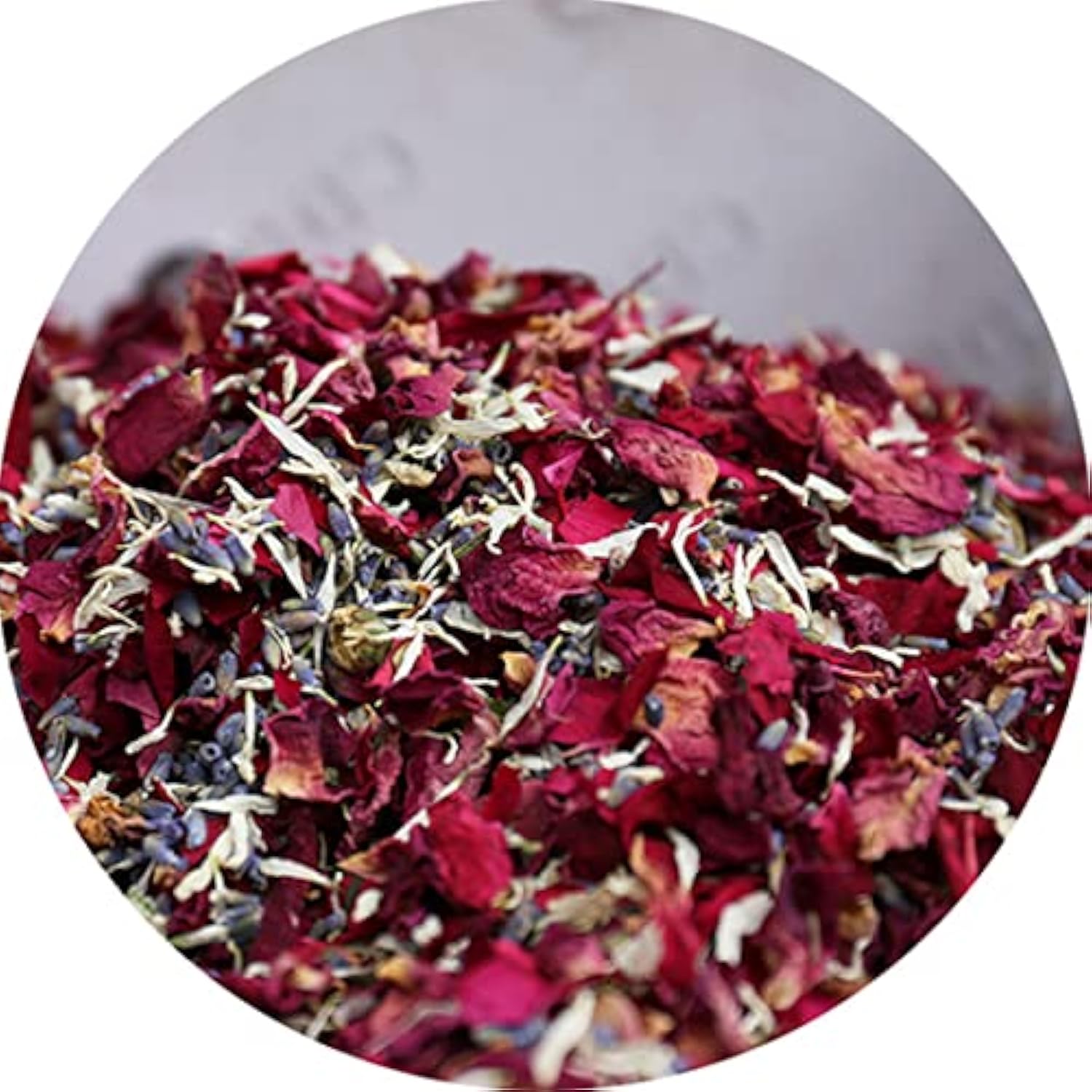 Wedding Confetti Dried Flower Petals, 100% Natural Confetti Dried Petal Biodegradable For Wedding And Party Decoration*115G Red Roses