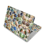 Laptop Skin Sticker Decal,12" 13" 13.3" 14" 15" 15.4" 15.6 Inch Laptop Skin Sticker Cover Art Decal Protector Notebook Pc (Colorful Stones)