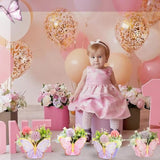 12 Pcs Butterfly Centerpieces Baby Shower Butterfly Party Decorations