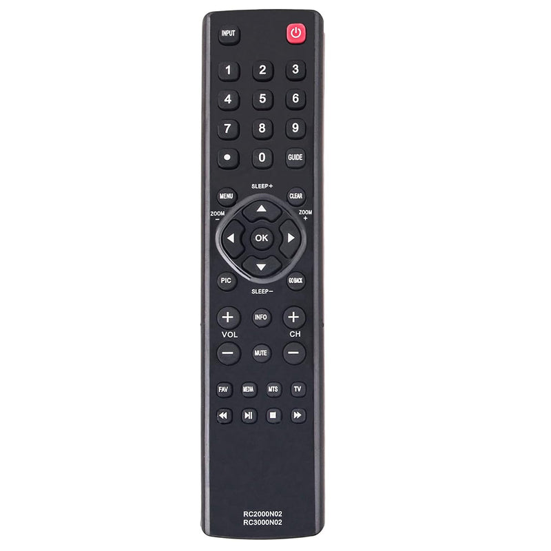 Rc3000N02 Rc2000N02 Replacement Remote Commander Fit For Tcl Tv 50Fs5600 L40Fh