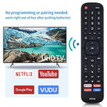 New Erf2A60 Replaced Ir Remote Control Compatible For Hisense Smart 4K Tv 50H8F 55H8F 55H9F 65H8F 65H9F 43H6570F 50H6570F 55H6570F 65H6570 55H9020F 55H9030F 55H9040F 55H9050F 55H9070F [No Voice ]