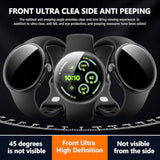 6-Pack For Google Pixel Watch 3 45Mm Smartwatch Privacy Screen Protector,[Anti-Peeping] Full Coverage Tpu Soft Protective Film