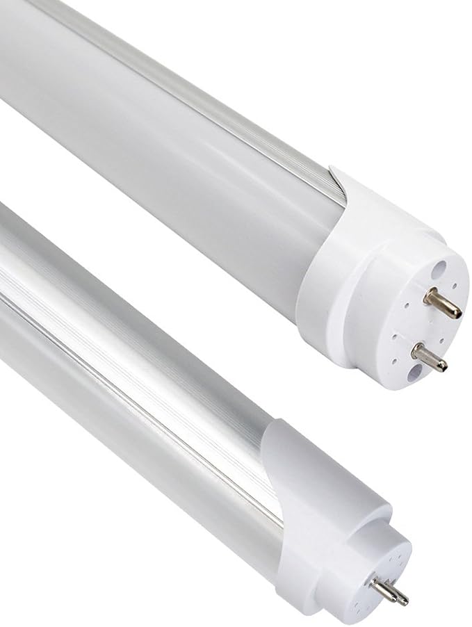 4 Pack 4FT LED T8 Light Tubes 18W 2000LM Warm White 3000K 3500K Dual End Ballast Bypass