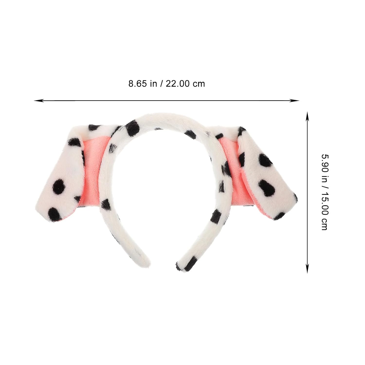 Dog Ears Headband Cartoon Hair Hoop Plush Animal Ear Hair Bands Hair Accessories For Girls Halloween Christmas Cosplay Party Favors Supplies