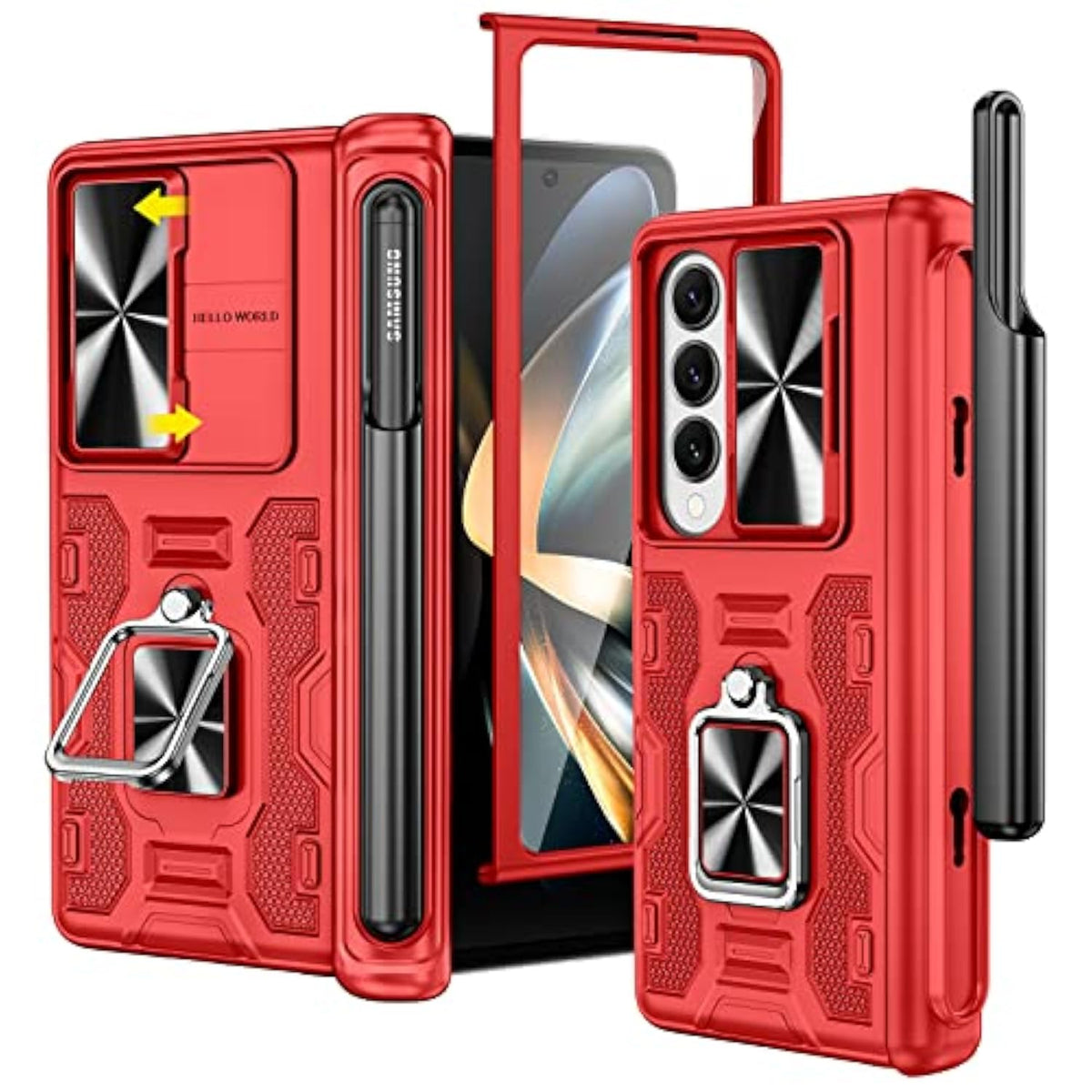 Samsung Galaxy Z Fold 4 Case with S Pen Holder