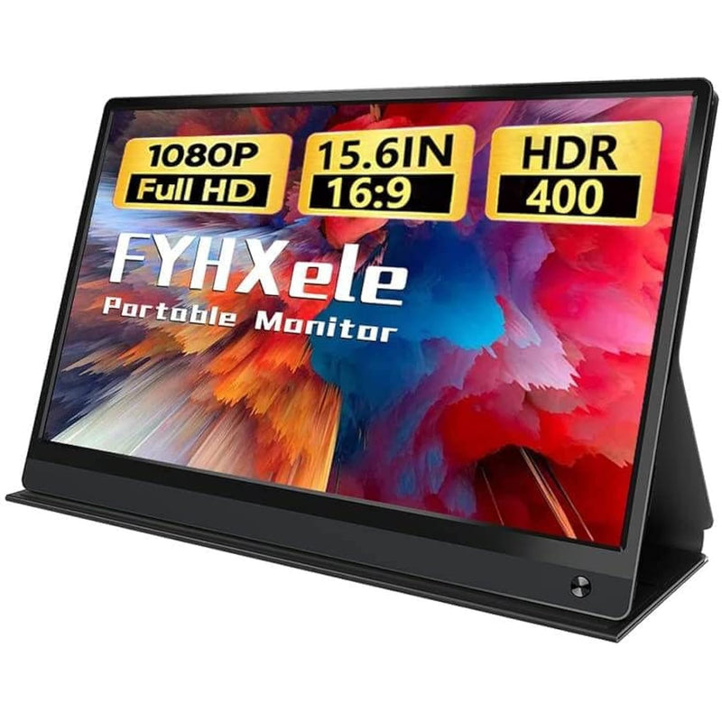 15.6'' Portable Monitor, Usb-C Travel Monitor, Fhd 1080P Portable Monitor, Ult