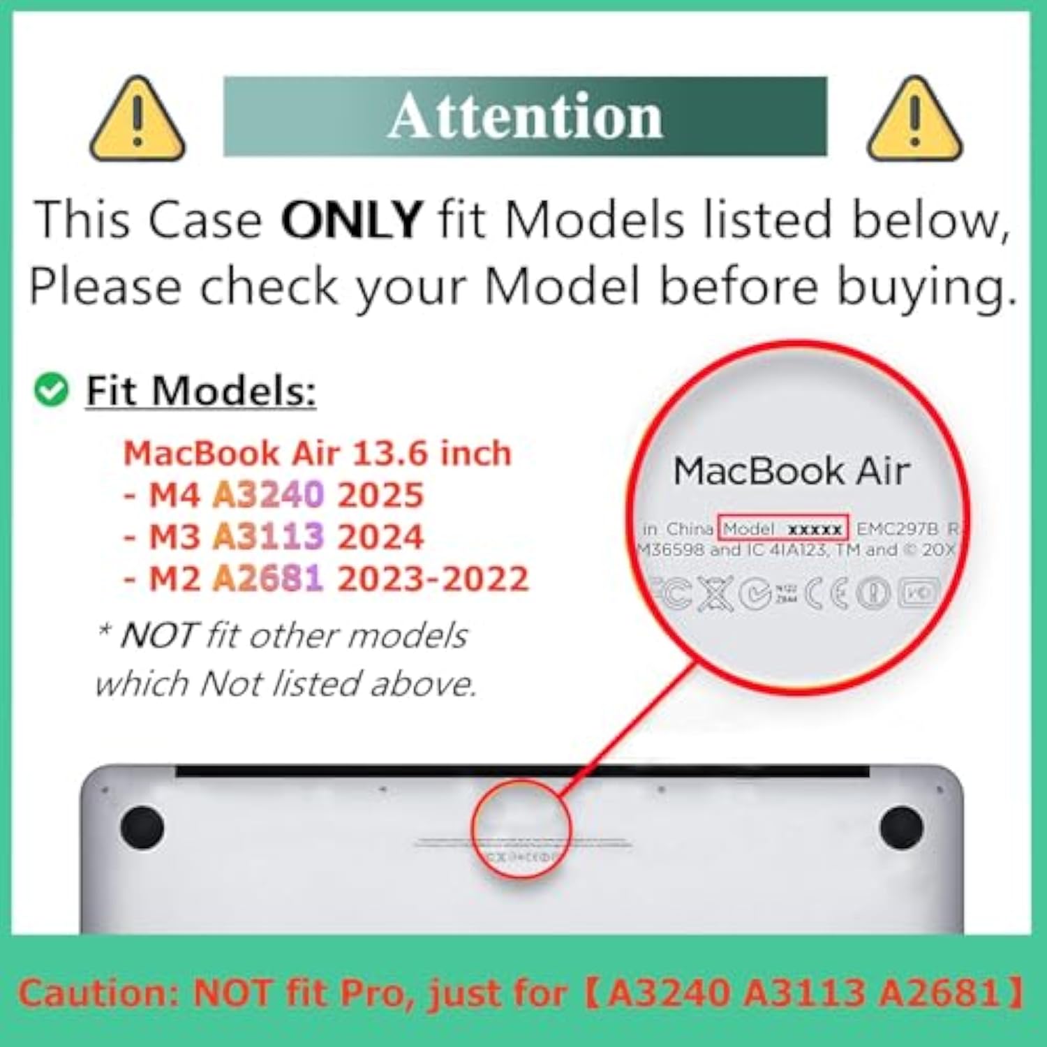 Compatible For Macbook Air 13.6 Inch Case 2022 2023 2024 Release M3 A3113 M2 A2681 With Touch Id, Crocodile Leather Hard Shell Vegan Alligator Cover Snake Skin Case & Keyboard Cover, White