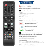 Bn59-01315A For Samsung Curved Tv Bn59-01315J Universal Replacement For Samusng Smart 4K Ultra Uhd Series 8/7/ 6 Tv Hdtv Led, Un 32/40/ 43/50/ 55/58/ 65/75 Inch N/Nu/Ru Series 5300 6900 710D