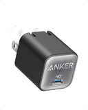 30W Foldable USB C GaN Fast Charger Compact Wall Charger for iPhone Galaxy iPad