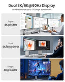 80Gbps USB 4 Extension Cable for Thunderbolt 5/4, [240W Charging, 8K 60Hz] USB C Extender 3.3ft, 4K@540Hz Type C Male to Female Adapter Compatible