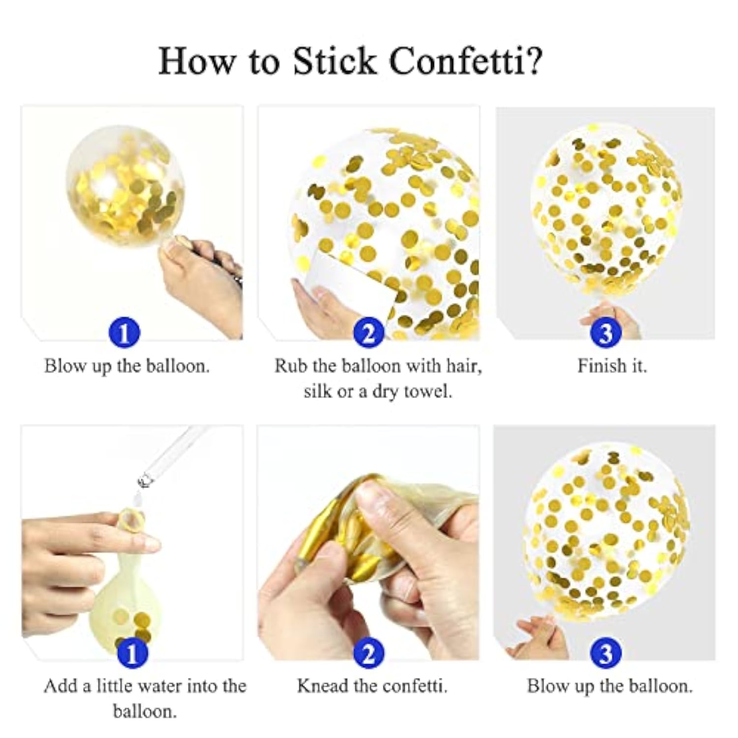 137Pcs Royal Blue And Gold Balloons Arch Garland Kit, 18/12/10/5 Inch