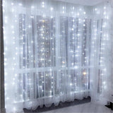 Fairy Curtain Lights Upgraded Tangle-Free Cool White Usb Plug In 8 Modes String Hanging Lights With Remote For Christmas