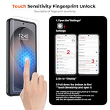 Magnetic for  Galaxy S26 Ultra Case with Screen Protector, (Built-in Magnets) (Military Grade Drop Protection) Slim Translucent Shockproof