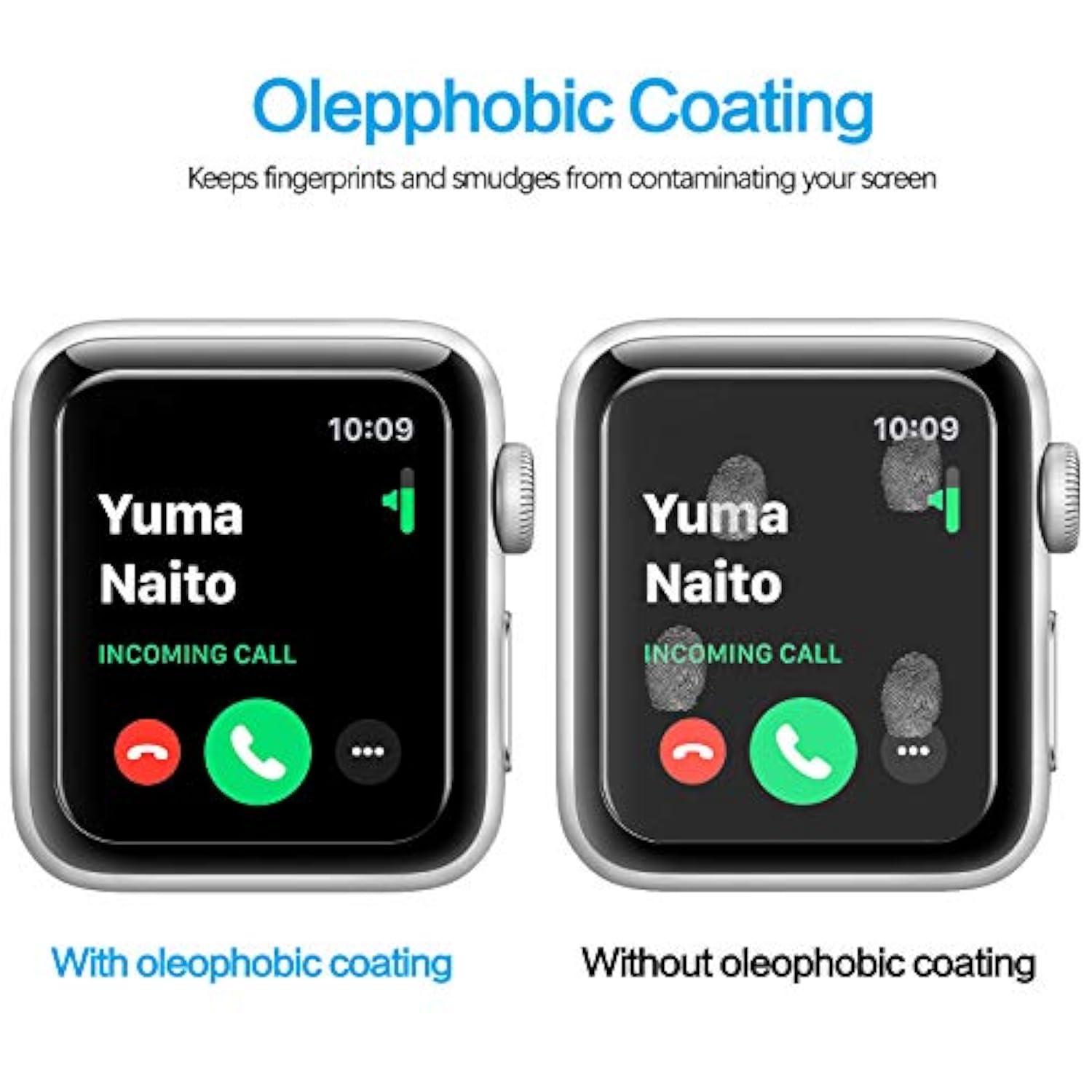 Tourist [3 Pack] Compatible For Apple Watch Tempered Glass Screen Protector 42Mm Series 3/2 / 1, 9H Hardness, Anti-Fingerprint, Anti-Bubble Easy Installation [Only Covers The Flat Area (3 Pack)