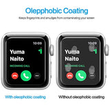 Tourist [3 Pack] Compatible For Apple Watch Tempered Glass Screen Protector 42Mm Series 3/2 / 1, 9H Hardness, Anti-Fingerprint, Anti-Bubble Easy Installation [Only Covers The Flat Area (3 Pack)