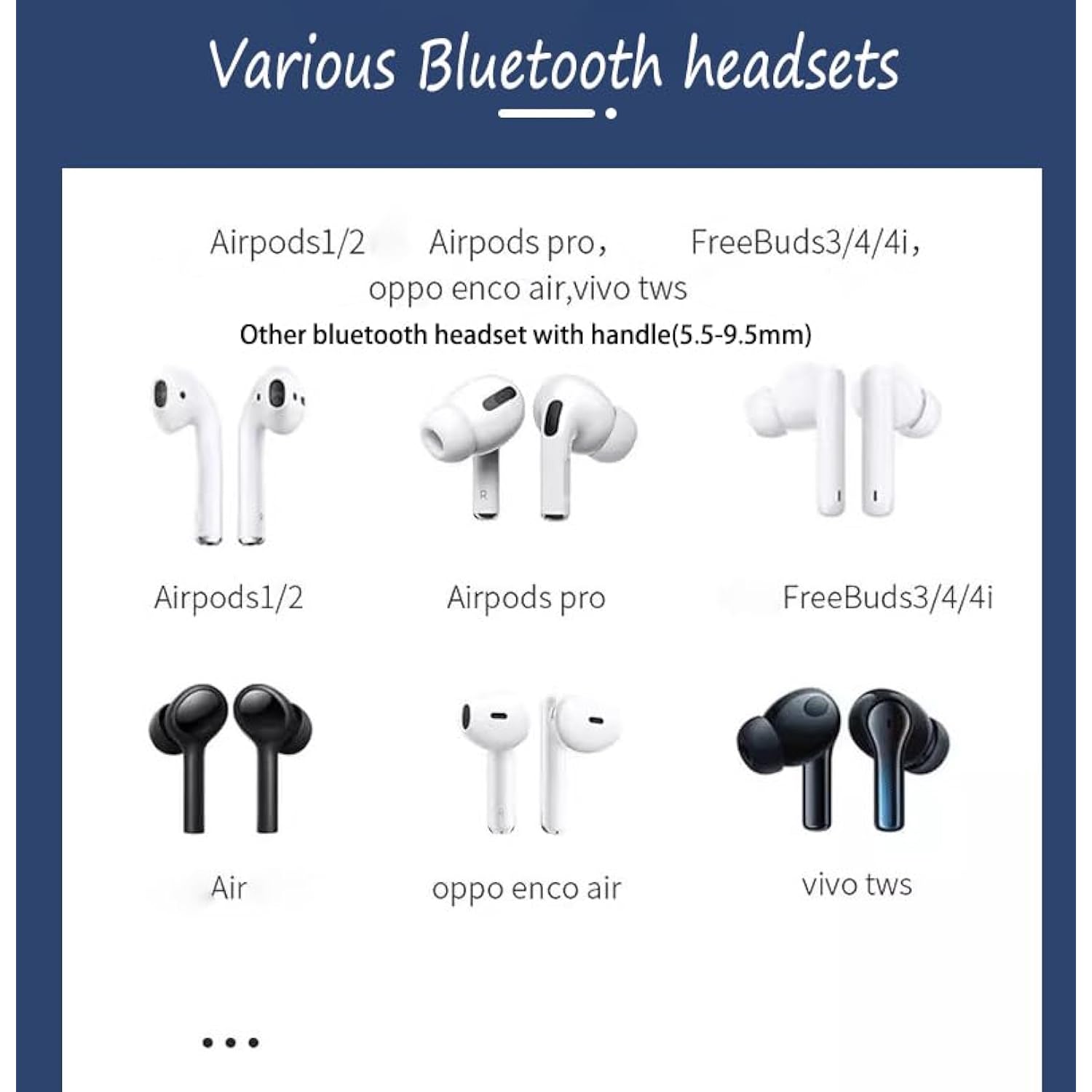 Ultra Strong Magnetic Airpod Pro Strap Anti-Lost Cord Sports Lanyard Compatible With Airpods 3Rd 2Nd Generation Pro 3 2 1 (Blue)