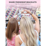 1400 Pcs Letter Beads, 28 Styles Friendship Bracelets Assorted Alphabet Preppy Jewelry Making Kit With Case