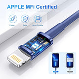 For Iphone Charger Cord Lightning Cables, Original 2023 Upgraded [3Pack 3Ft] Mfi Certified Usb A Charging Cable For Iphone 13 12 11 Mini Pro Xr Xs Max X Se 8 7 6 Plus