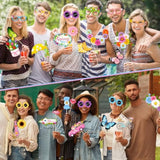 Spring Photo Props, 39Pcs Spring Party Decorations Photo Props, Floral Sun Flower Umbrella Butterfly Hello Spring Photo Booth Props For Spring Fling Picnic Decorations