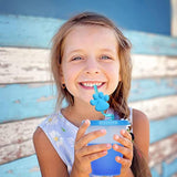 24 Paw Birthday Party Supplies Paw Print Drinking Straws With 2 Pcs Straws Patrol Cleaning Brush For Pet Dog Puppy Pals Cat Birthday Decorations Favors