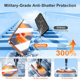 [1-Second Auto-Install] 3 Pack Screen Protector for iPhone 17 Pro Max [6.9 Inch] + 1 Set Camera Lens Protector, 9H+ Shatterproof Tempered Glass,