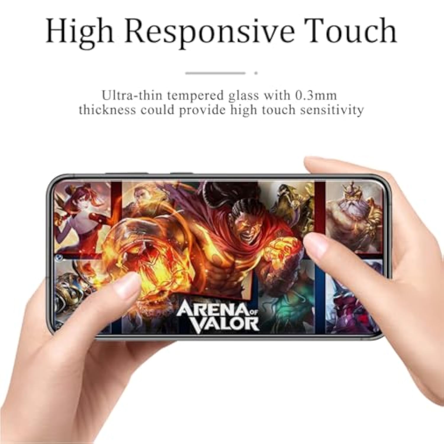 [2 Pack Privacy Screen Protector For Samsung Galaxy S23 5G 6.1-Inch Anti Spy Private Tempered Glass, Support Fingerprint Unlock, Anti-Scratch, Bubble Free