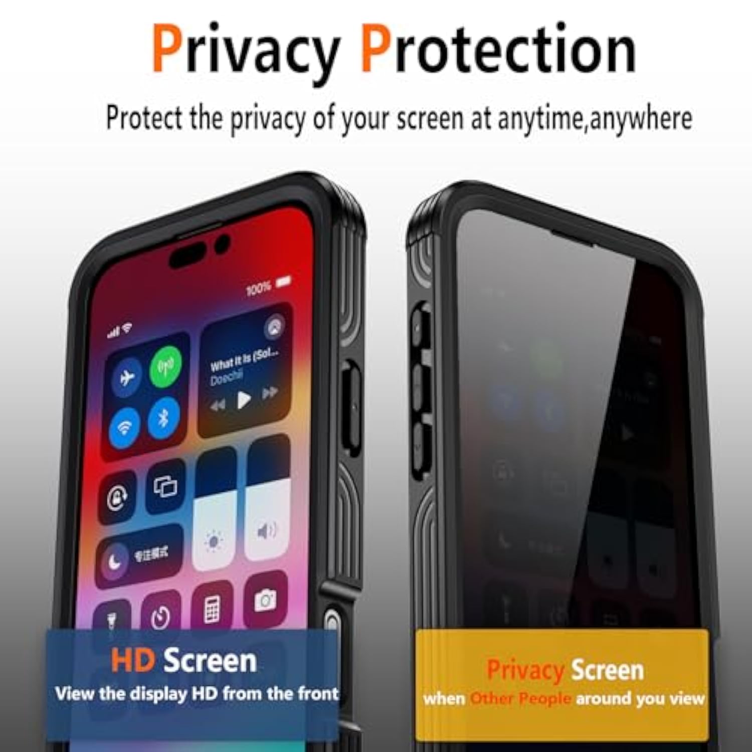 For Iphone 17 Pro Max Magnetic Case With Built-In Privacy Screen Protector,Compatible With Magsafe,360° Full Body Shockproof Anti-Spy Phone Cases Cover For Iphone 17 Promax,Blue