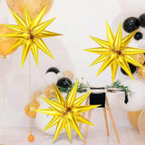 36pc Gold Star 26in Mylar Foil Balloons Birthday Wedding Graduation Party