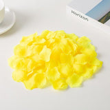 Rose Petals Yellow 3000Pcs Artificial Silk Petals Fake Flower Petals For Wedding Marriage Proposal Party Favors Table Centerpieces Anniversary Party Valentine'S Day