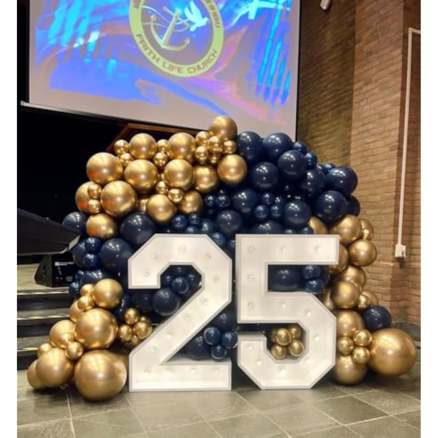 Navy Blue Latex Party Balloons - 150 Pack 5 Inch Matte Small Dark Blue Helium Balloons For Birthday Baby Shower Graduation Wedding Party Decorations
