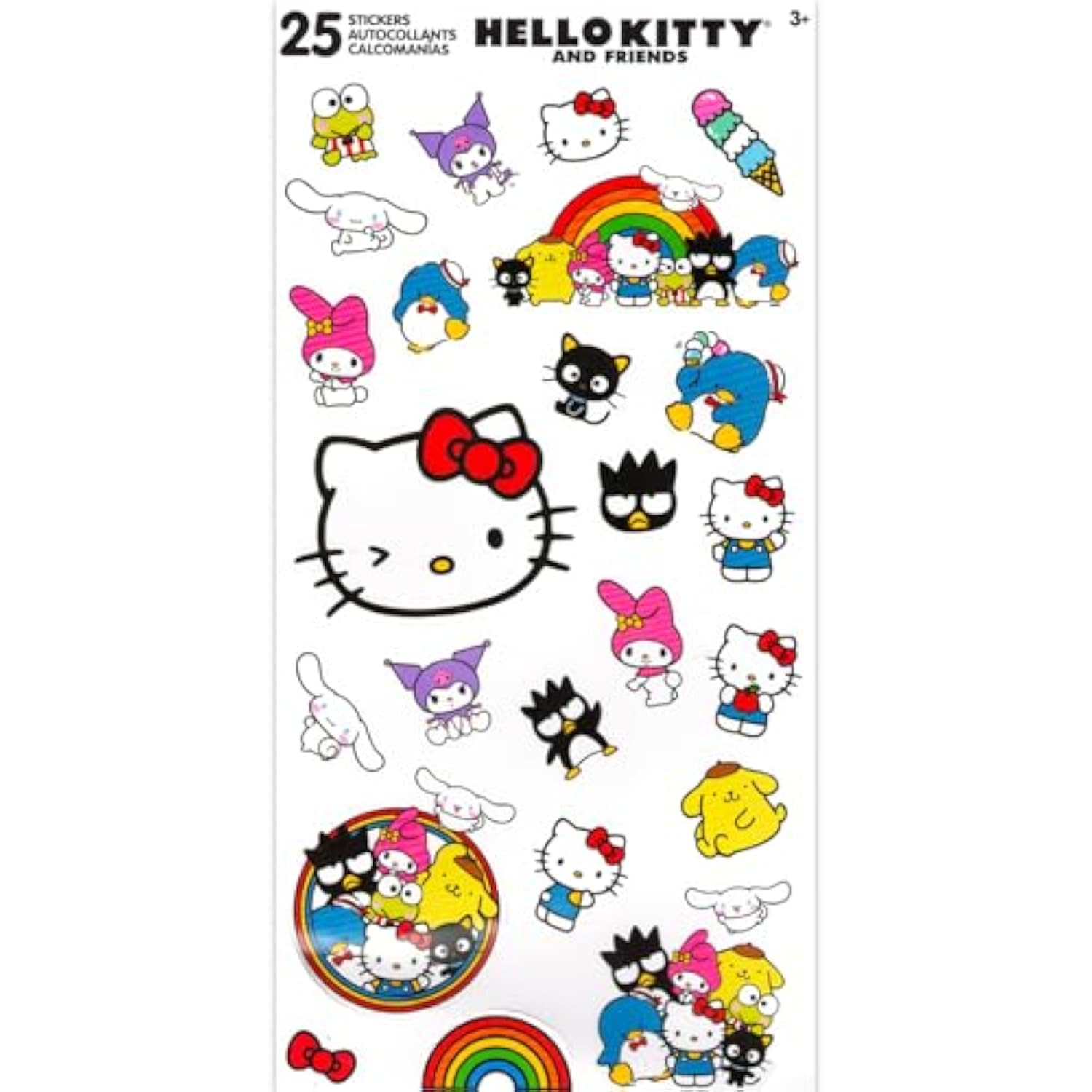 SANRIO Kuromi Party Favor Bags Set - Bundle with 12 Kuromi Party Goodie Bags for Kids Plus Stickers, More | Kuromi Party Supplies for Kids, Girls