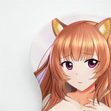 Raphtalia Anime Mouse Pads With Wrist Rest Gaming 3D Mousepads 2Way Skin (Raphtalia 2)