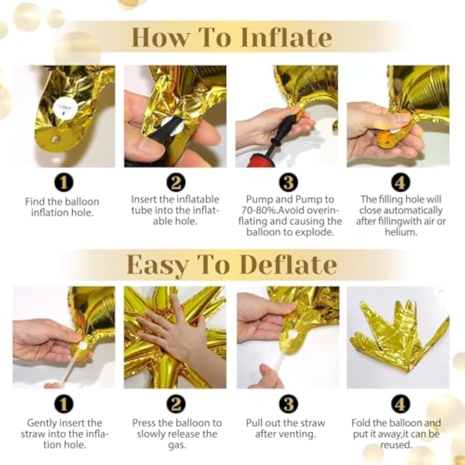 71pc Black & Gold Birthday Decor Kit with Backdrop, Banner, Balloons and Tablecloth