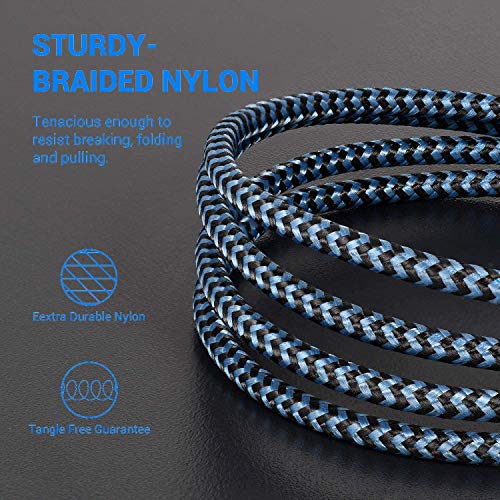 iPhone Charger, 3Pack 9ft Lightning Cable iPhone Charger Cable Nylon Braided Charging Cord Compatible iPhone 14/13/12/12Pro/12ProMax/11/11Pro/11Pro