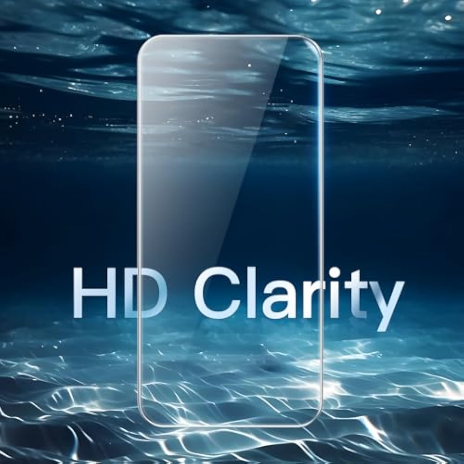 JETech Screen Protector for iPhone 15 6.1-Inch, Tempered Glass Film with Easy Installation Tool, Case-Friendly, HD Clear, 3-Pack