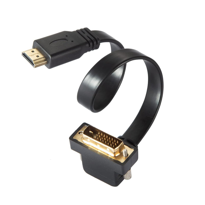 Dvi To Hdmi Cable 90 Degree Right Angle Hdmi To Dvi Adapter Bi-Directional 108