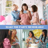 Blue Advice And Wishes Cards Baby Shower Decorations - 50 Pcs Baby Shower Advice Cards For Parents To Be, Wedding Well Wishes For The Mr And Mrs, Wish Card For Graduation, Christmas