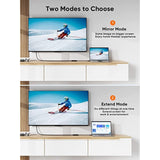 CableCreation HDMI Male to DVI Female 0.5ft [5 Pack], Bi-Directional HDMI Male