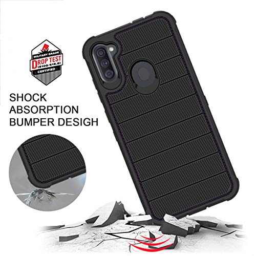 Case for  Galaxy A11 Phone Case Black/Black