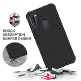 Case for  Galaxy A11 Phone Case Black/Black